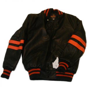 WB All Leather Letter Jacket