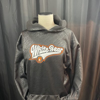 Youth Badger Performance Black Hoodie